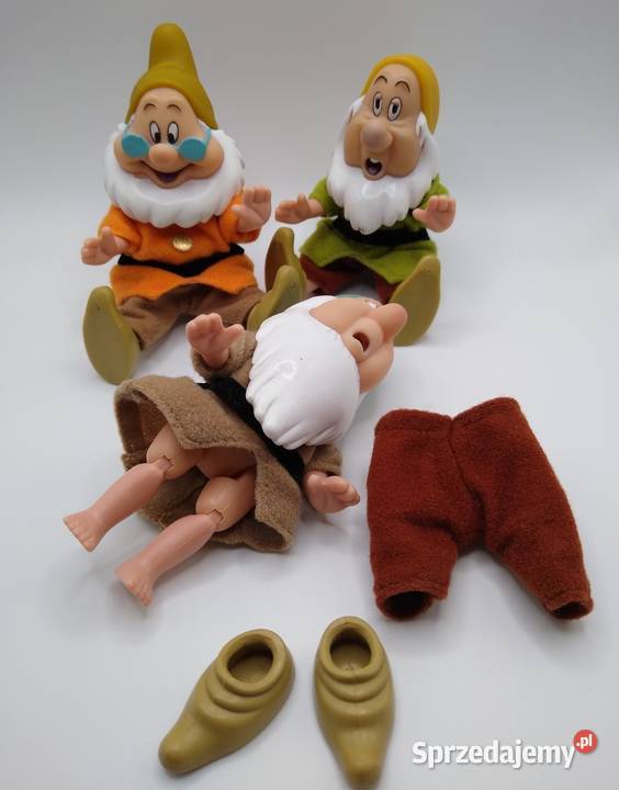 Figurka Krasnal Disney 3 sztuki sprzedam