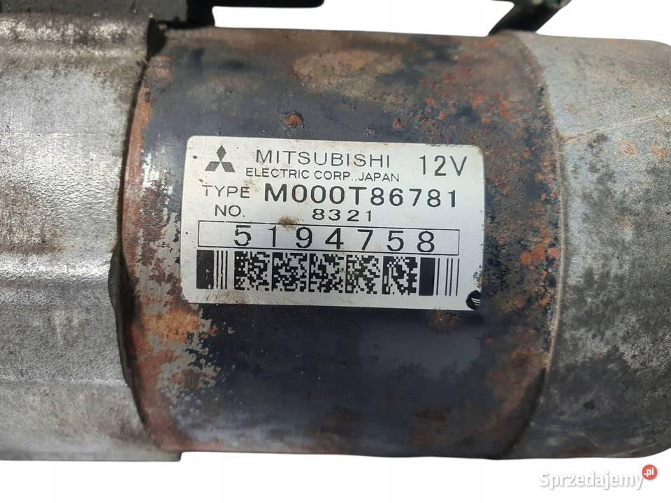 ROZRUSZNIK Saab 95 23 T B235E 9709r Mitsubishi osobowe lubelskie Chełm