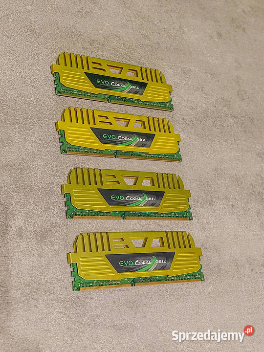 GeIL EVO CORSA Series 32GB4 x 8GB DDR3 1600 PC3 CL 10 małopolskie Kraków
