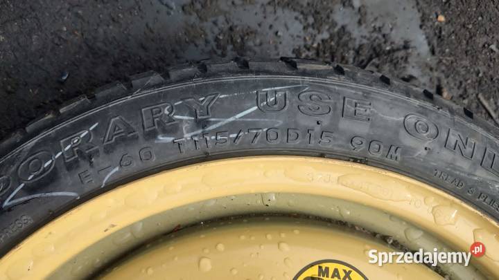 Koło dojazdowe 11570 15 Mazda 6 5x1143 wielkopolskie Książ Wielkopolski