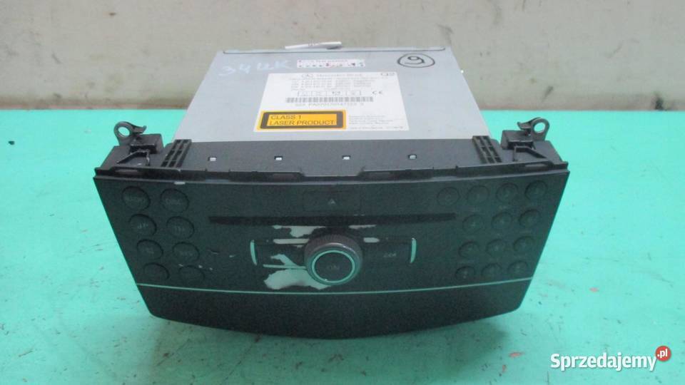 MERCEDES W204 07r radio CD A2048700594 Sprzęt audio fabryczny sprzedam