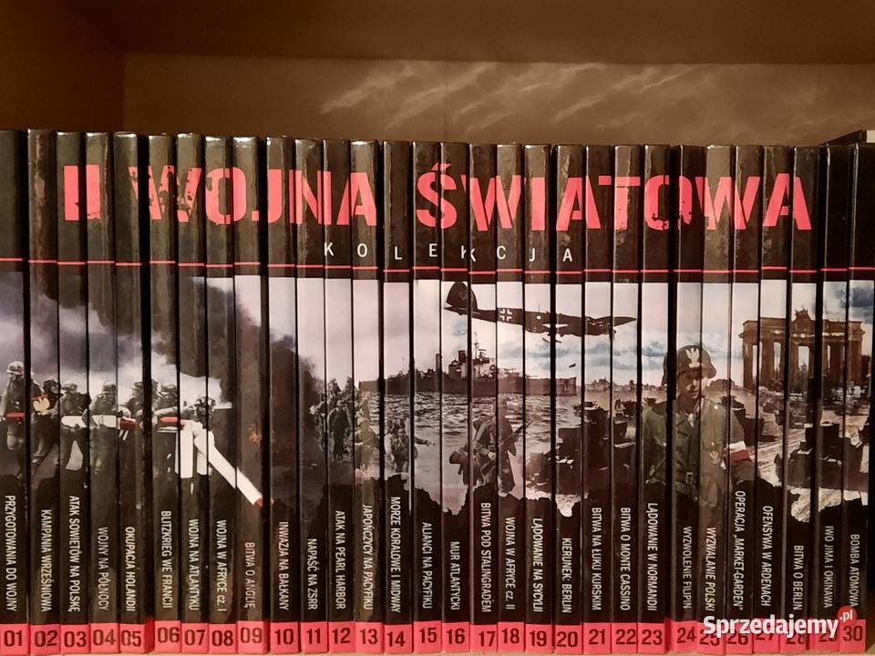 Kolekcja dvd II wojna światowa 30 małopolskie Kraków