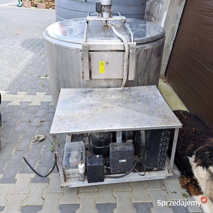 Schladzalnik do mleka chlodziarka 750l zbiornik Jabłonowo Pomorskie sprzedam