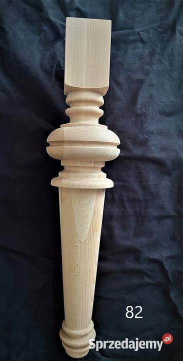 Nogi drewniane do stołu krzeseł dolnośląskie Lubań sprzedam