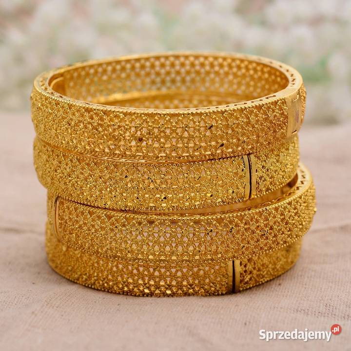 Nowa bransoletka bransoleta arabska złoty kolor Szczecin