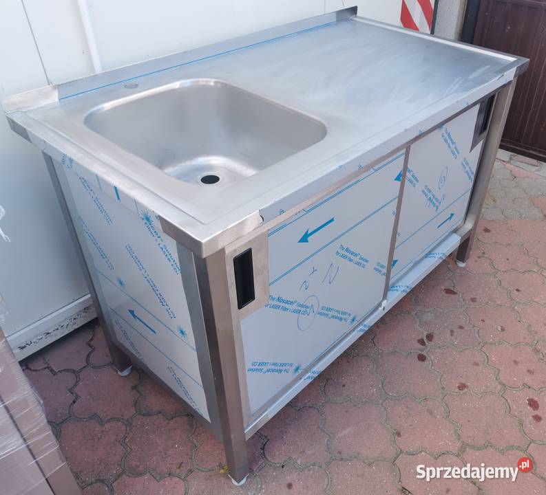 Zlew gastronomiczny 1komorowy 150x70x85 wielkopolskie Słupia Kapitulna sprzedam