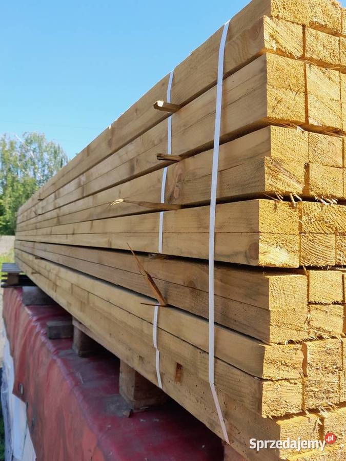 Łata dachowa 4x6 38mm x 58mm x400 3 mb Siąszyce