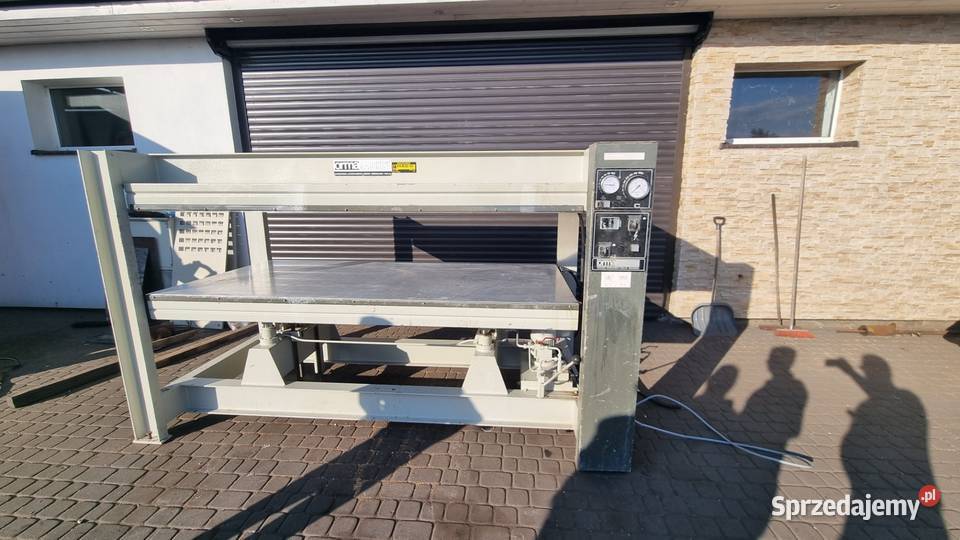 Prasa półkowa hydrauliczna ORMA C4 2500x1200 mm Biznes i Przemysł pomorskie Karsin