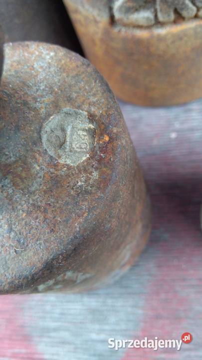 PRL antyk stare odważniki Sieradz sprzedam