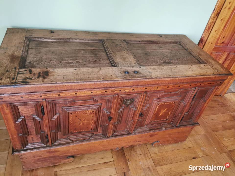 Skrzynia barokowa XVIII Warszawa