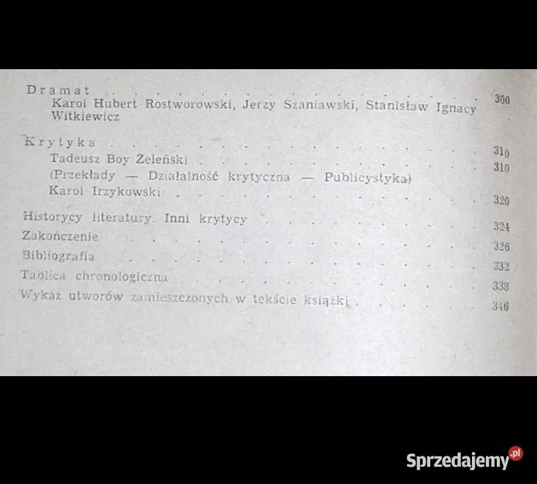 Literatura polska 19181939 kl 3 LO techników miękka Chełm