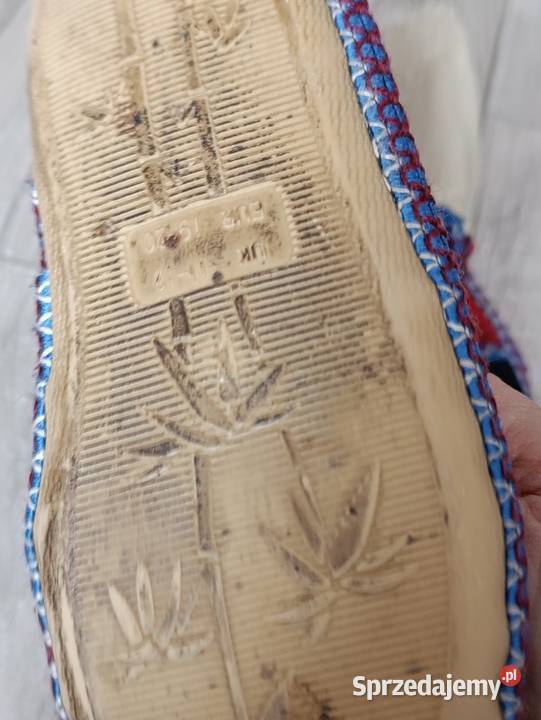 kapcie dziewczęce rozmiar 19 20 długość wkładki Poznań