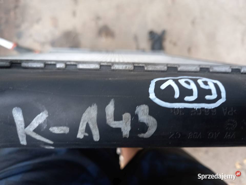 AUDI A3 SPORTBACK 8PA 16 TDI 10r chłodnica wody Kielce sprzedam