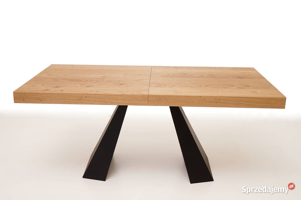 Nowoczesny Stół Rozkładany 140 x 90 Noga Stal Katowice