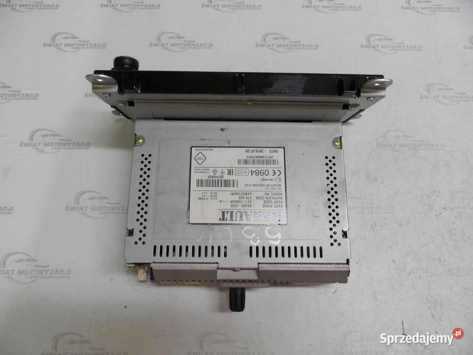RENAULT CLIO IV 14r radio ekran nawigacja