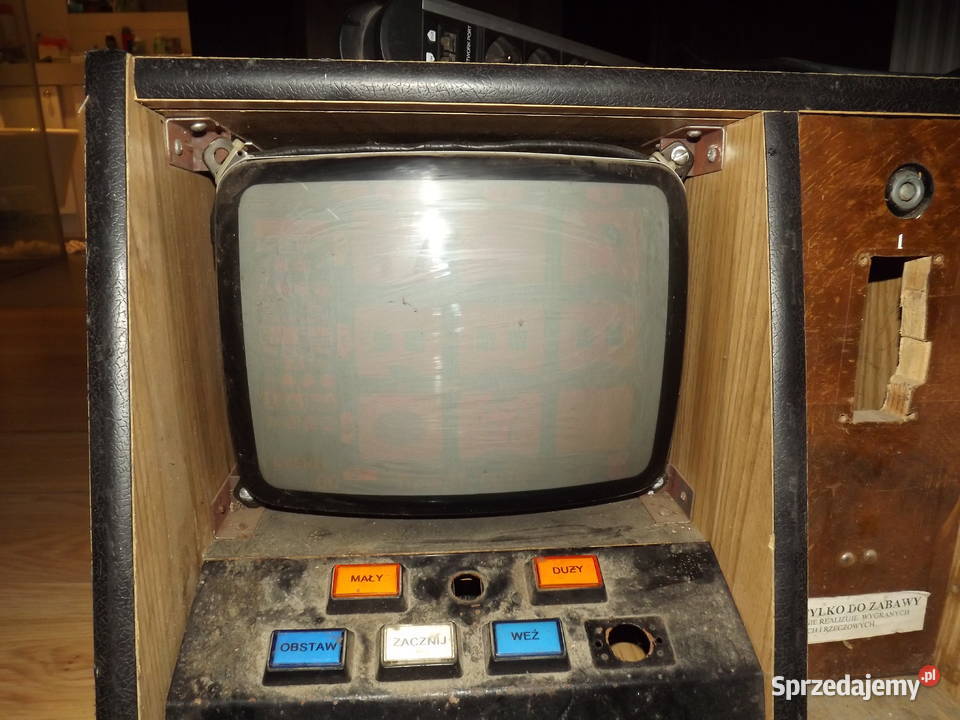 Automat do gry poker jednoręki bandyta lata 80 Gry komputerowe i konsolowe sprzedam