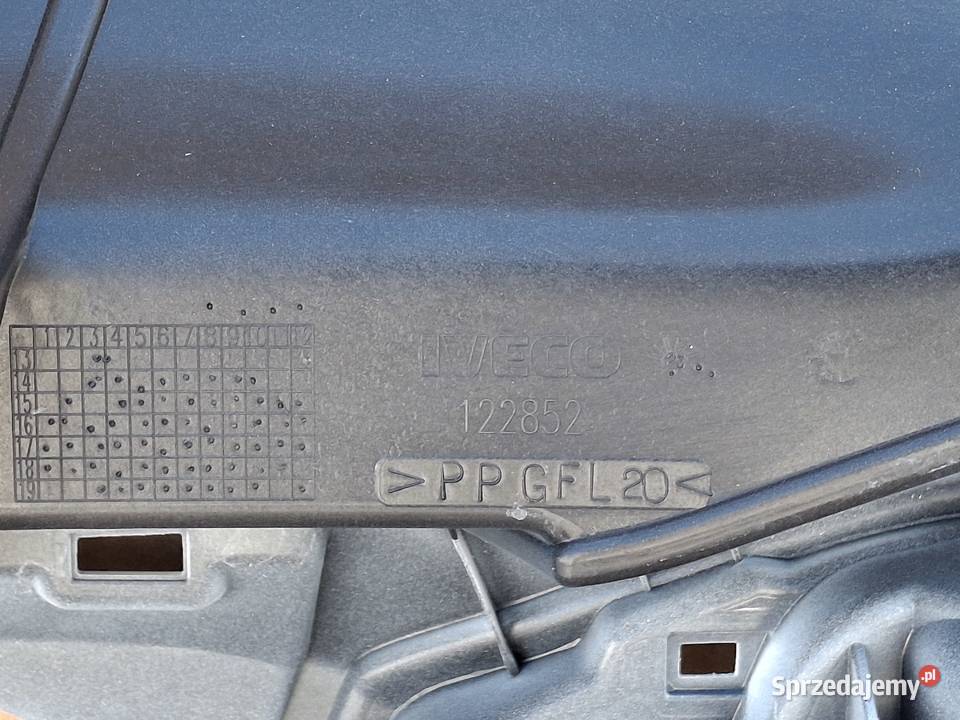 IVECO EUROCARGO E6 ZDERZAK PRZÓD PRZEDNI BIAŁY ciężarowe