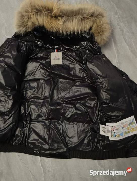 Kurtka damska puchowa zimowa Moncler z kapturem Warszawa