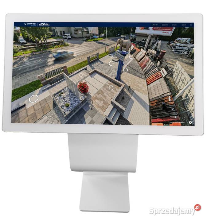 Infokiosk Multimedialny Ekran Dotykowy Na Targi Kraków
