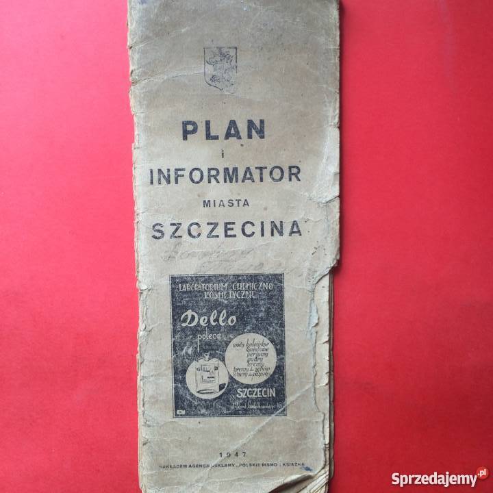 706 Plan i Informator m Szczecina Antyki, Sztuka, Kolekcje Szczecin sprzedam