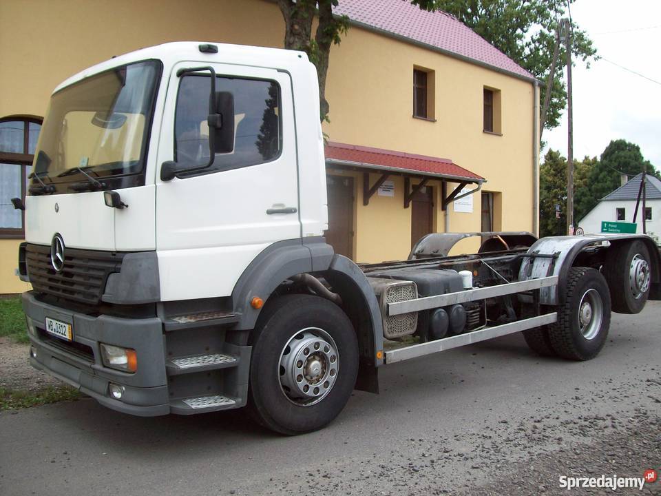 MERCEDES ATEGO ACTROS 6x2 RAMA DO ZABUDOWY DMC komputer pokładowy Domaradzka Kuźnia