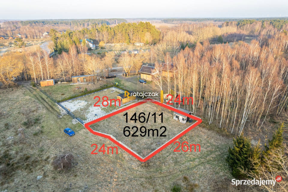Działka 629m2 Żarnowska Dębowa sprzedam