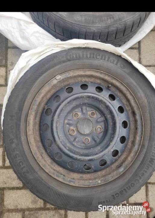 Toyota Corolla verso opony felgi continental Nowy Tomyśl