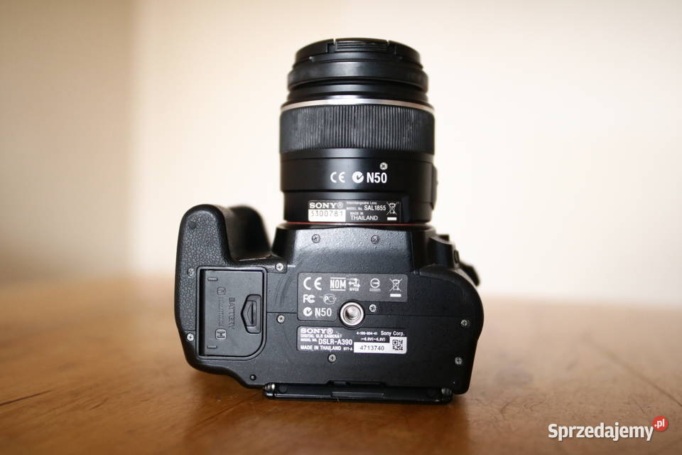Lustrzanka Sony DSLRA390L korpus obiektyw 1855mm Katowice sprzedam