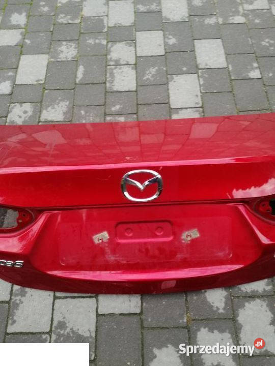 MAZDA 6 2013 KLAPA BAGAZNIKA POKRYWA lubelskie
