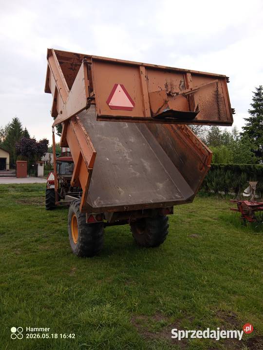 Przyczepa wywrotka skorupowa 8 ton Możliwość Kurów