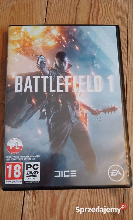 BATTLEFIELD 1 na PC pudełko płyty klucz Olsztyn