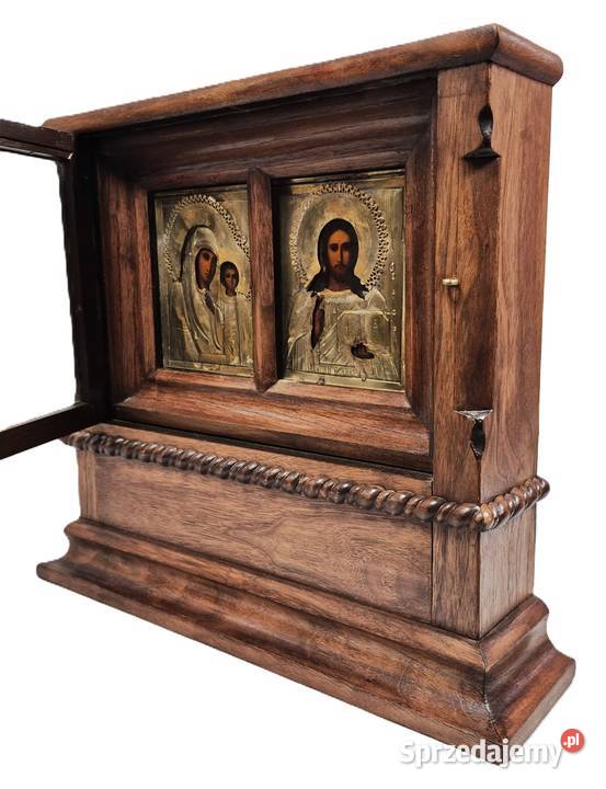 Para Ikon ślubnych Matka Boża Jezus Chrystus Warszawa