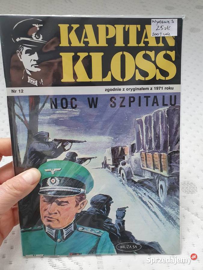 Kapitan Kloss zestaw 6 komiksów wyd Muza 2001 Polskie Gdynia
