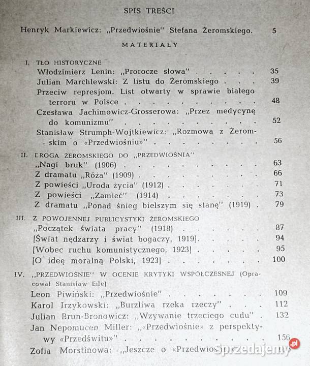 Przedwiośnie Stefana Żeromskiego Henryk