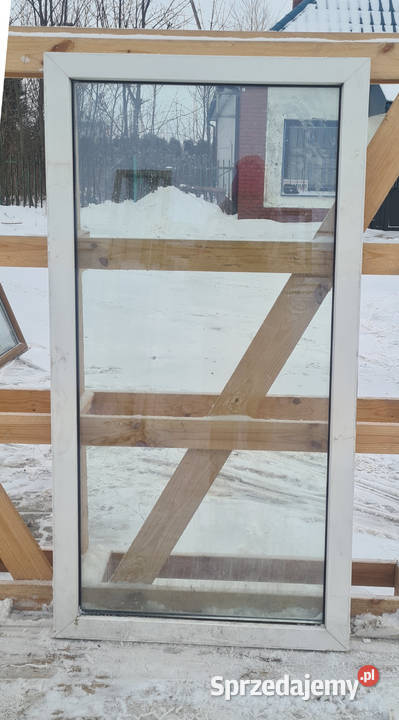 OKNA KacprzaK Witryna 74x150 FIX Używany PCV Lublin