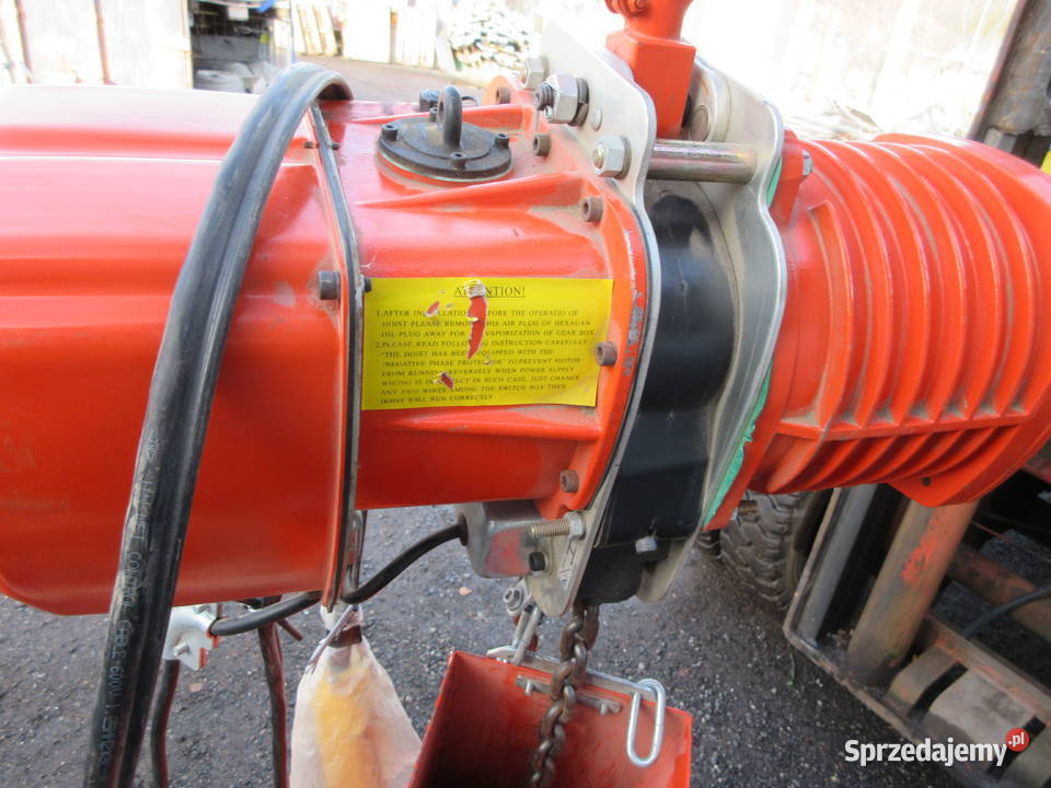 WCIĄGNIK WCIĄGARKA ELEKTRYCZNA YSH050TON Wąchock sprzedam