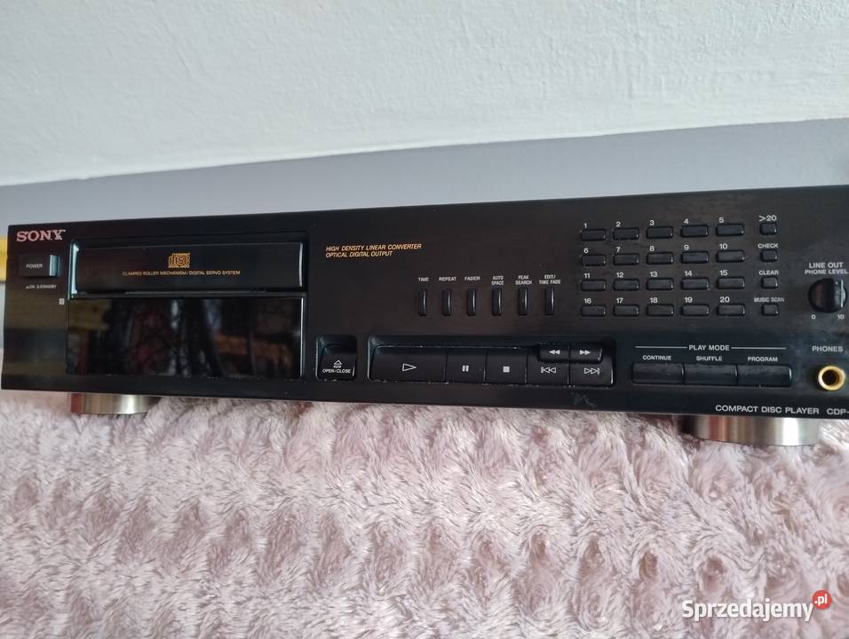 Odtwarzacz CD Sony cdp 461 z pilotem Odtwarzacze CD i MD Trzebuska