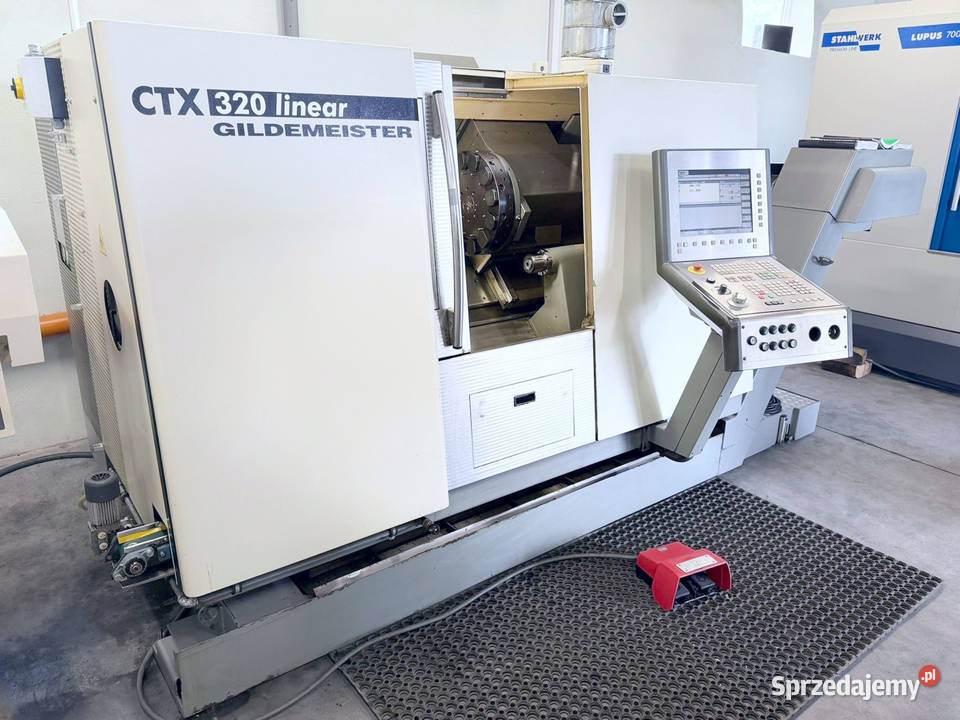 Kompletna tokarka CNC DMG GILDEMEISTER CTX 320 lubuskie Zabór