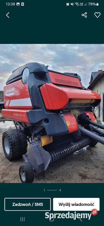 Prasa Maschio 265 LTC Prasy i owijarki Kierzno
