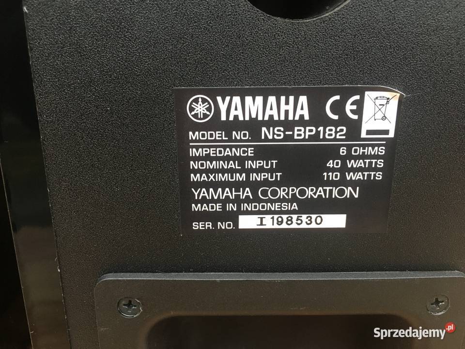 Kolumny Yamaha NSBP182