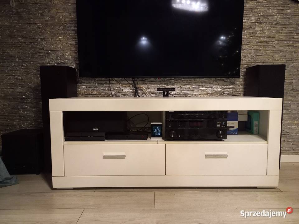 Szafka rtv biała odbiór osobisty 156cm sprzedam