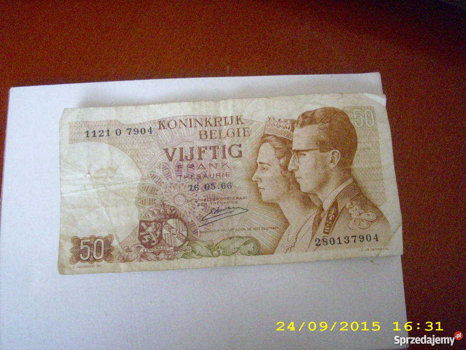 Frank belgijski 50 Goleniów