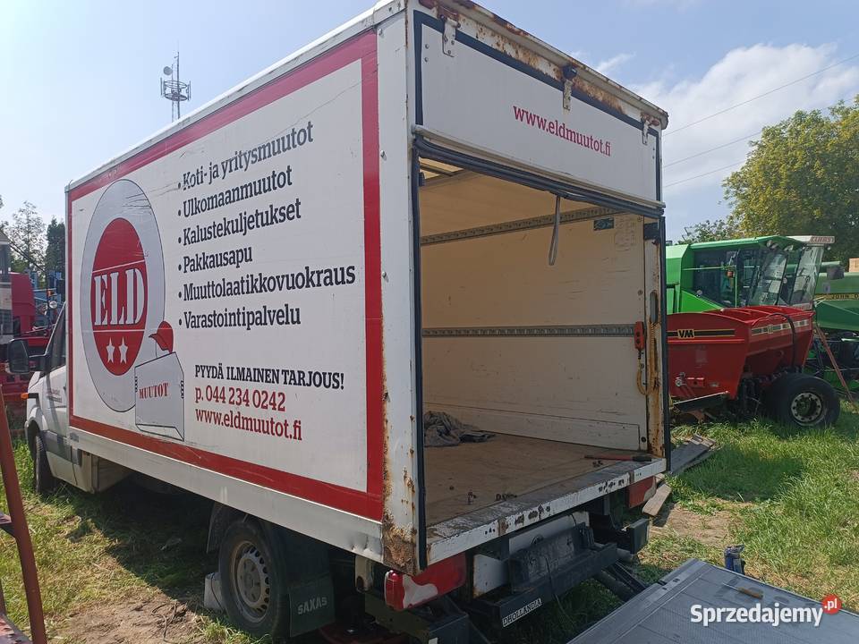 Kontener z windą paka zabudowa sprinter crafter Dragany
