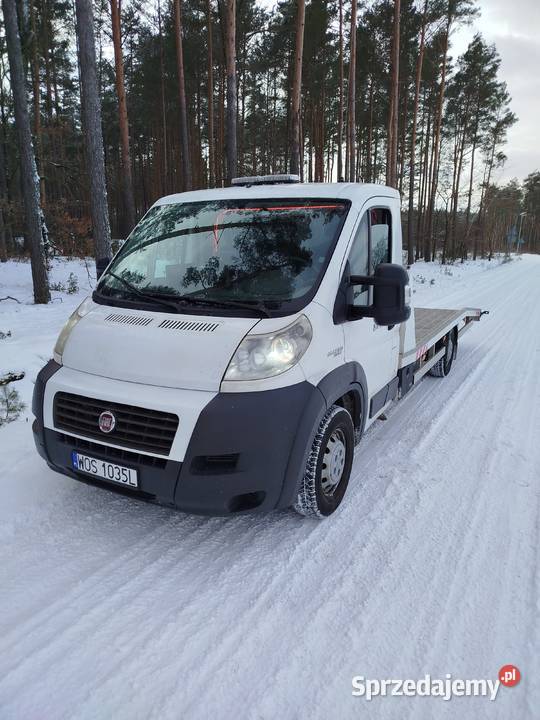 Auto laweta Fiat Ducato 120KM mazowieckie Kadzidło