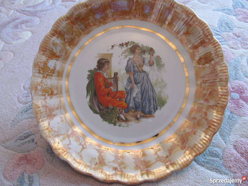 Sprzedam wyroby z porcelany Dwa talerze dwie