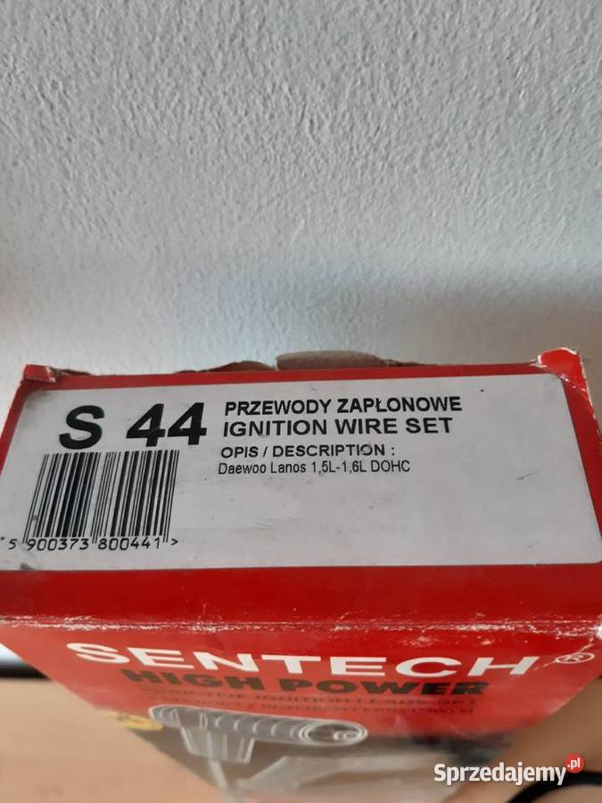 S44 sentech przewody zapłonowe Układ elektryczny Luboń