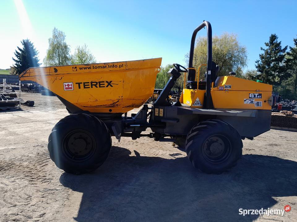 WOZIDŁO BUDOWLANE TEREX 6 TON OBROTOWE JCB Wozidła Krotoszyn