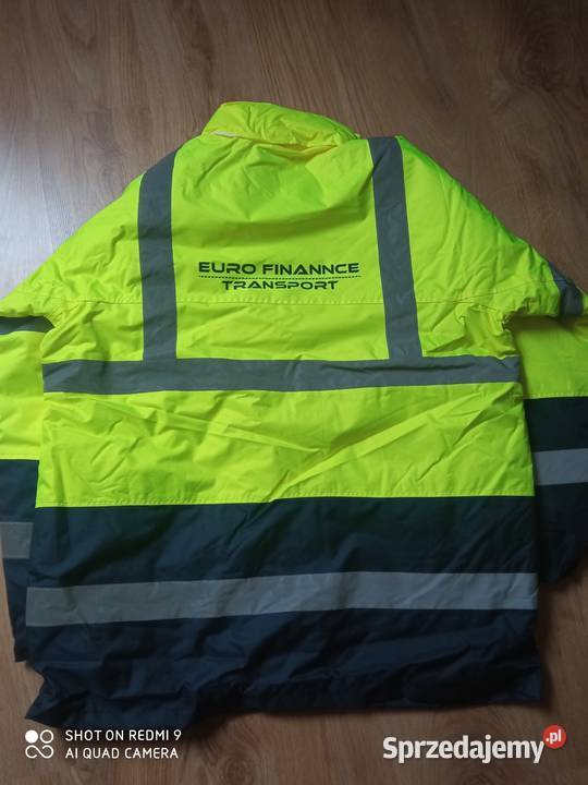 Kurtka ocieplana z odblaskami Rypin sprzedam