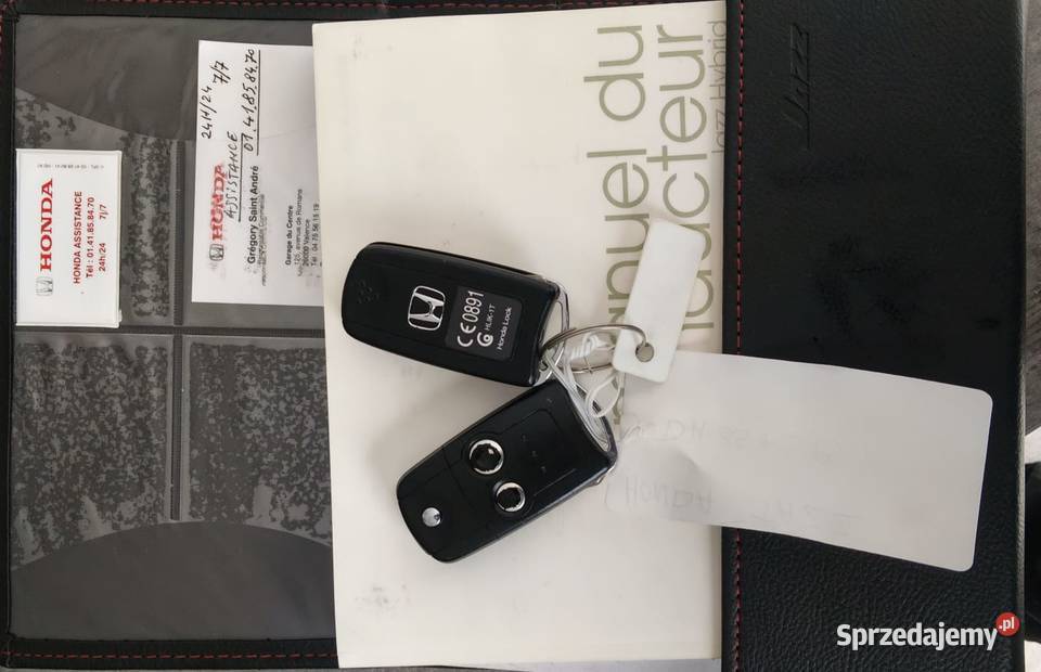 Honda Jazz III 13 Hybrid 2014 Najbogatsza wesja Bielsko-Biała sprzedam