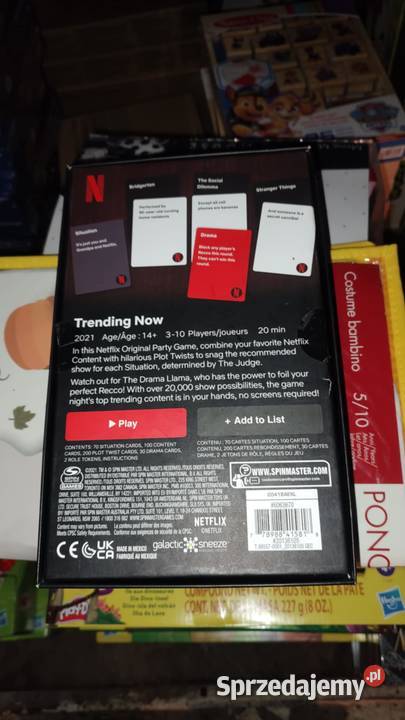 Netflix Trending Now Party Game sprzedam